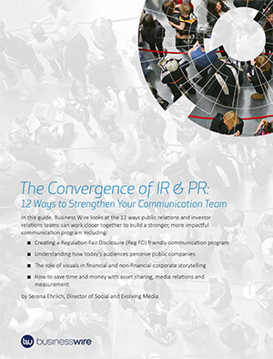 The Convergence of IR and PR The Convergence of IR and PR